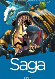 Saga, Vol. 5 (Brian K. Vaughan &amp; Fiona Staples)