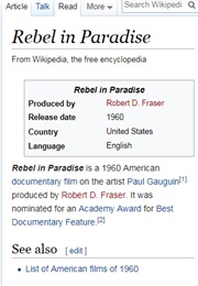 Rebel in Paradise (1960) (1960)