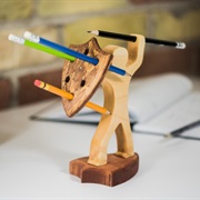 Selfmade Fighting Pencil Holder