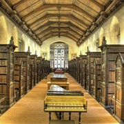 Library of St. John's College, Cambridge, Britain
