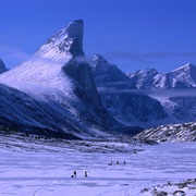 Greatest Vertical Drop - Mount Thor, Nunavut, Canada
