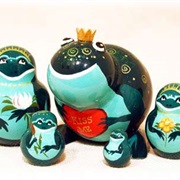 Frogs Nesting Dolls