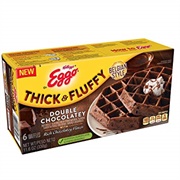 Eggo Thick and Fluffy Double Chocolatey Waffles