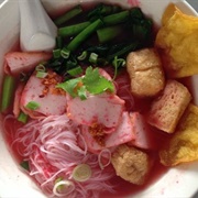 Yen Ta Fo - Pink Noodle Soup