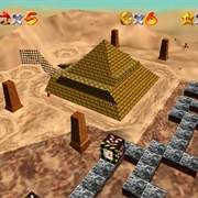 Pyramid Puzzle on Shifting Sand Land