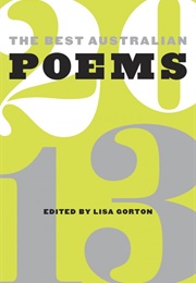 The Best Australian Poems 2013 (Lisa Gorton)