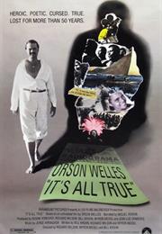 It's All True (1942, Welles)