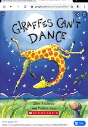Girafffes Can't Dance (Giles Andreae)