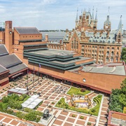 Largest Library - British Library, London, UK