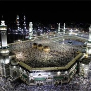 Largest Mosque - Masjid Al-Haram, Mecca, Saudi Arabia