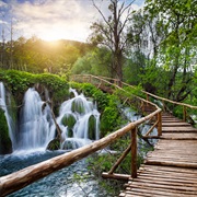 Hike in the Plitvice Lakes National Park
