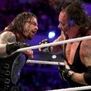 Roman Reigns V the Undertaker,Wrestlemania 33