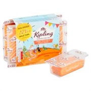 Peaches and Cream Mr Kipling Slice