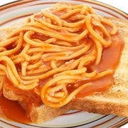 Spaghetti on Toast