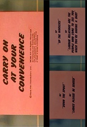 Carry on at Your Convenience. (1971)