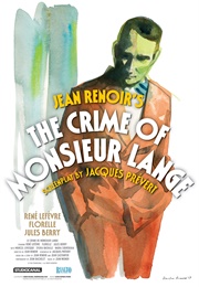 The Crime of Monsieur Lange (1936)