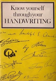 Know Yourself Through Your Handwriting (Jane Paterson)