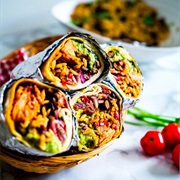 Jackfruit Burrito