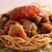 Seafood in Bird's Nest