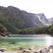Hiking Routeburn Track, New Zealand