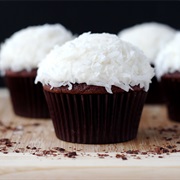 Chocolate Coconut Cupcake