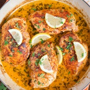 Chicken With Lemon Butter