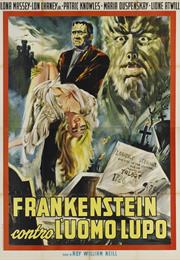 Frankenstein Meets the Wolf Man