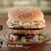 Mashed-Potato Burger (China)