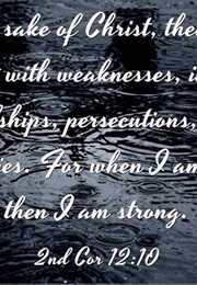 The Sufferings of St. Paul (II Corinthians)