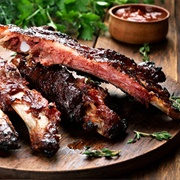 BBQ Bison Ribs