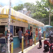 Conch Fritters at Conch Shack, Key West