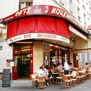 Café Des Deux Moulins From Amelie