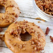 Salted Caramel With Bacon Donuts