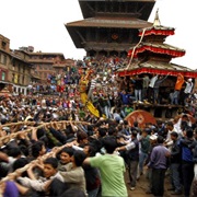 Bisket Jatra, Bhaktapur, Nepal