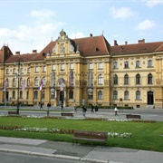 The Museum of Arts and Crafts in Zagreb, Croatia