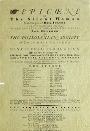 Epicoene, or the Silent Woman (Ben Jonson)