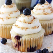 Blueberry Coconut Cupcakes