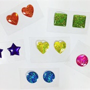Stick on Earrings