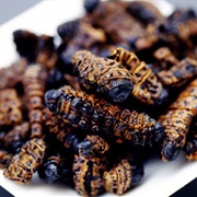 Deep Fried Mopini Worms