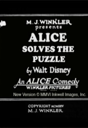 Alice Solves the Puzzle (1925)