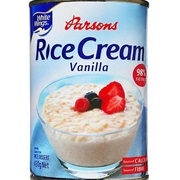 Vanilla Rice Cream