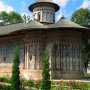 Voronet Monastery, Gura Humorului, Suceava, Romania