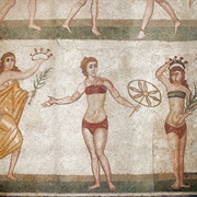 Villa Romana Del Casale Mosaics in Sicily