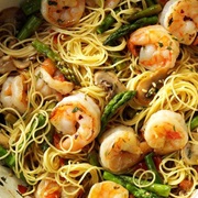 Angel Hair Pasta With Shrimp