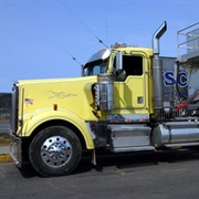 Ride in Semi Truck