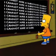Hiring a Substitute Student