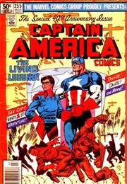 Captain America #255