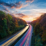 Speed Down the German Autobahn