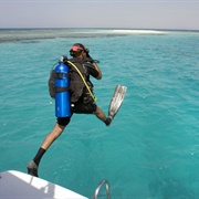 Diving in Red Sea, Saudi Arabia