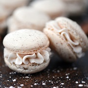 Eggnog Macarons